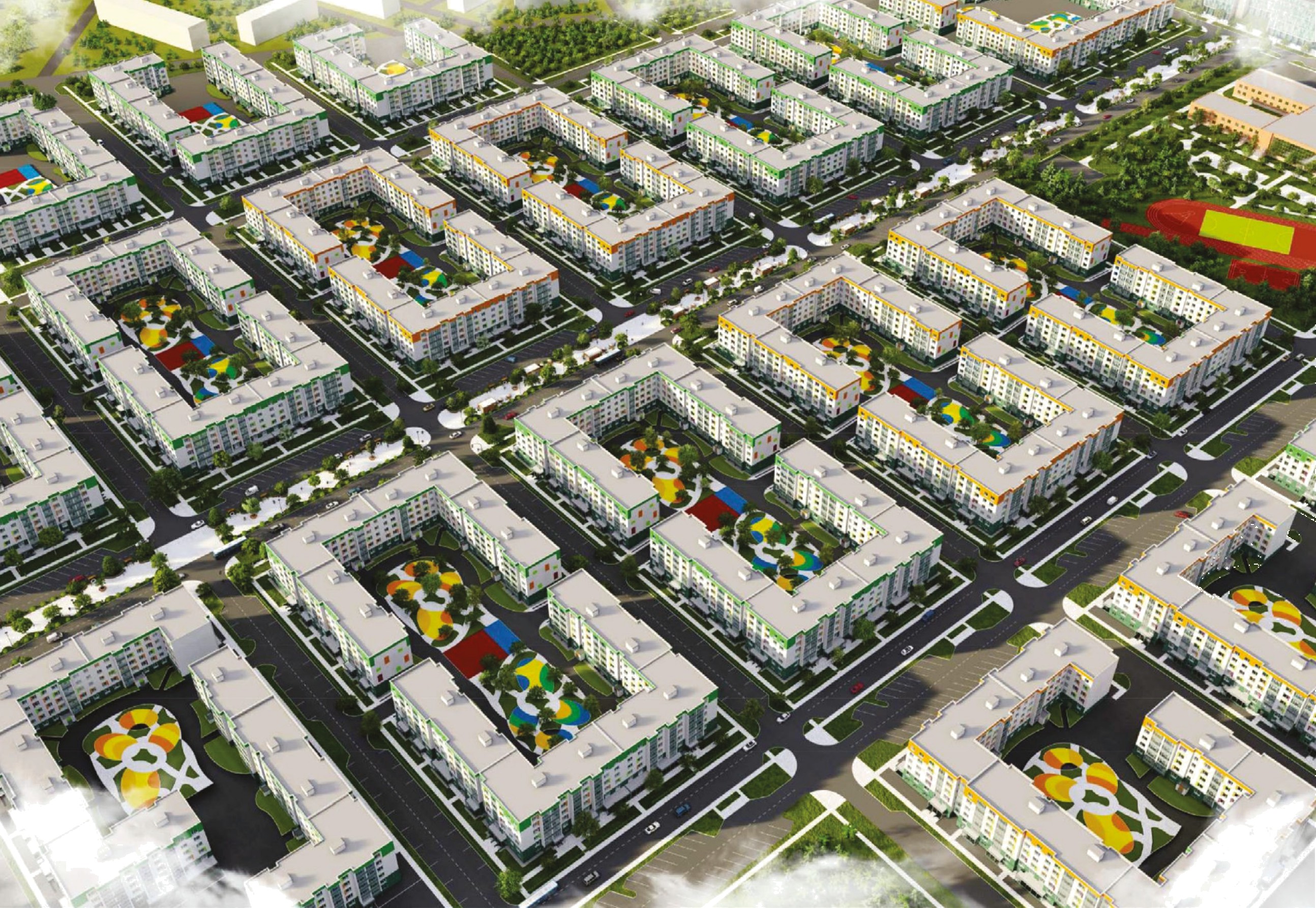 Balgyn complex aerial view