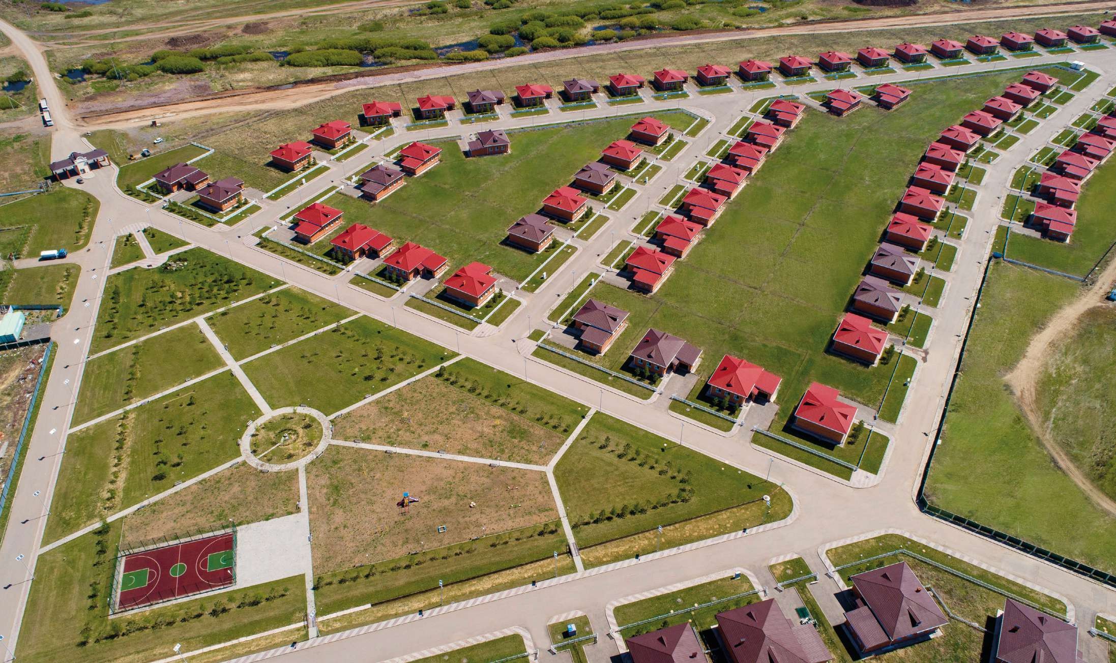 RiverPark community aerial view